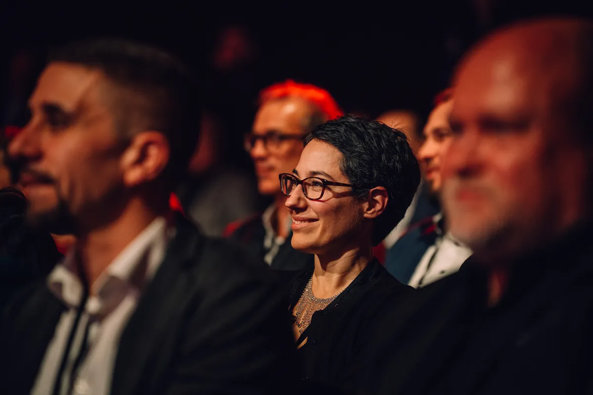 Content Creators beim BrandEx Award 2023 bei der Preisverleihung.